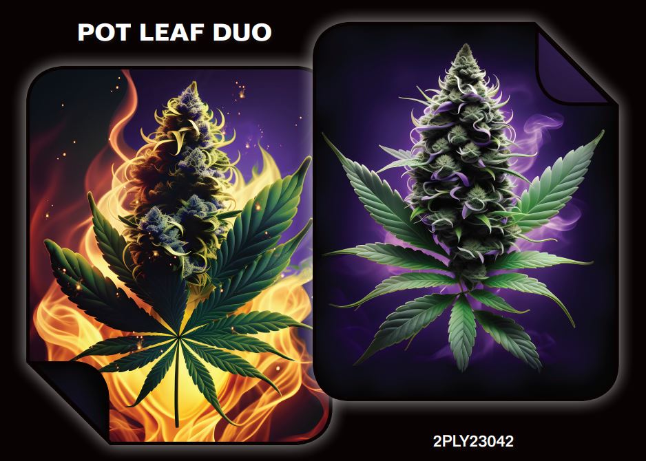 Pot Leaf Duo