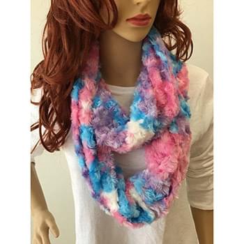 Cotton Candy Infinity Scarf