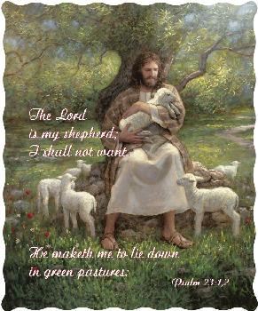 The Lord Is My Shepherd Psalm 23 1 